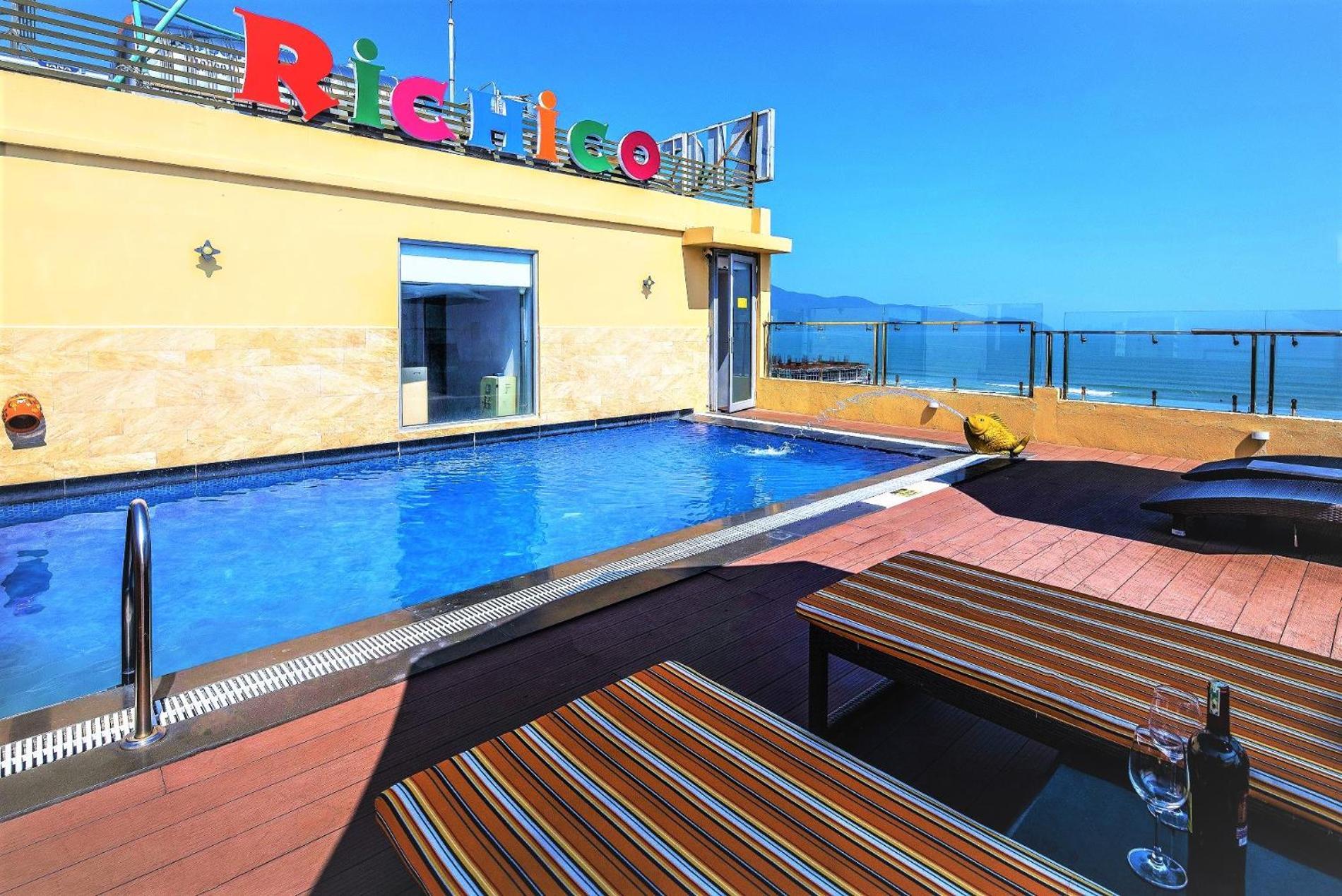 Richico Garden Beach Hotel Da Nang Exterior photo
